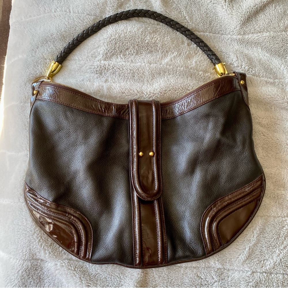 Leather handbag